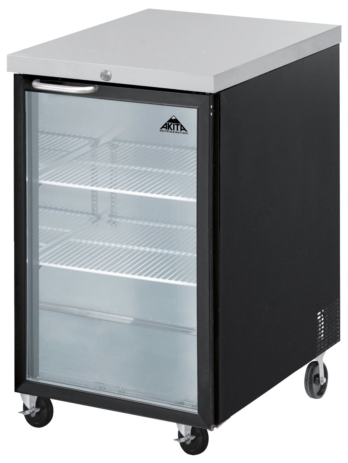 Refrigerator, Back Bar, 23 Inch, Glass Door,1 - 1 EACH