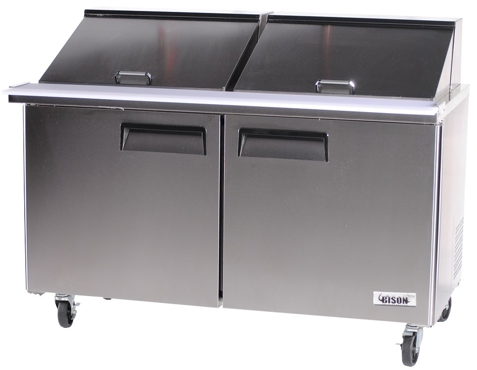 Tables, Sandwich Preparation, 60 Inch, Refrigerated, Two Door,1 - 1 EACH