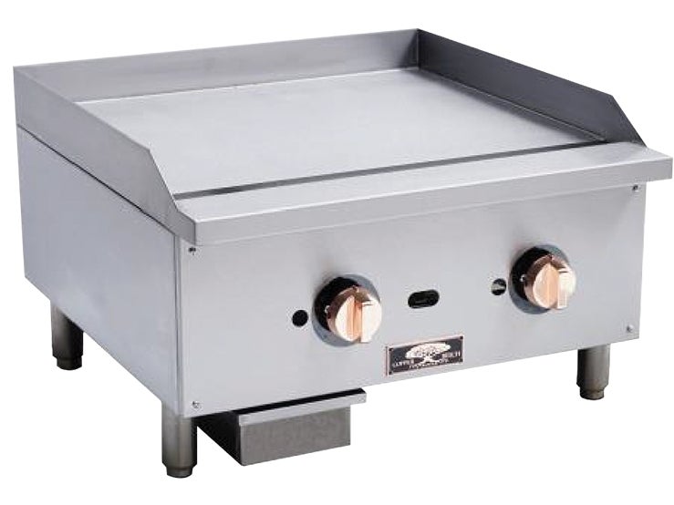 Griddle, Countertop, 24 Inch, Natural Gas, Thermostatic Control,1 - 1 EACH