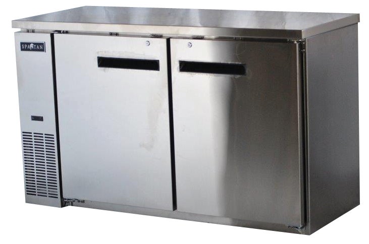 Refrigerator, Back Bar, 60 Inch, Stainless Steel,1 - 1 EACH