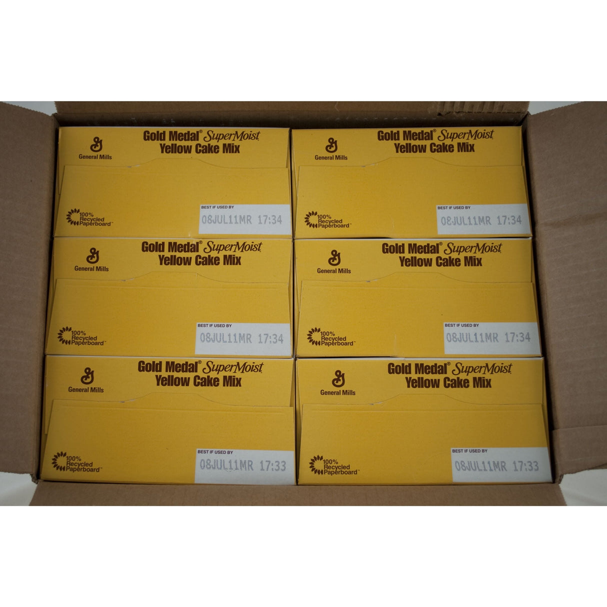 Mix, Cake, Yellow,6 - 4.5 POUND