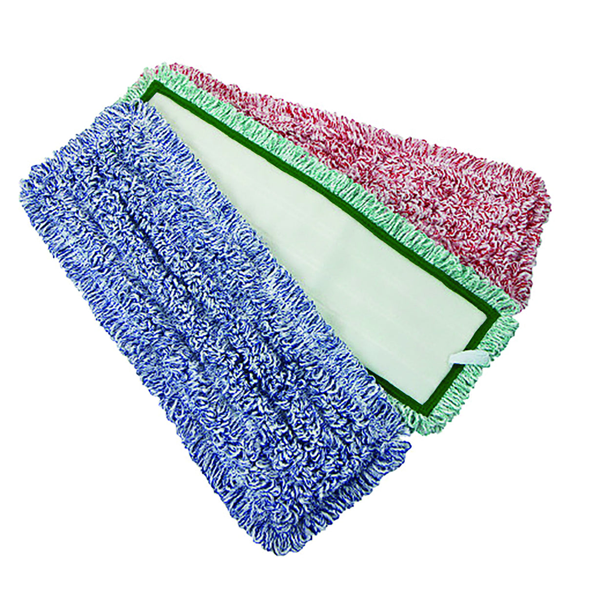 Mop Heads, Pocket, 18 Inch, Green,12 - 1 EACH
