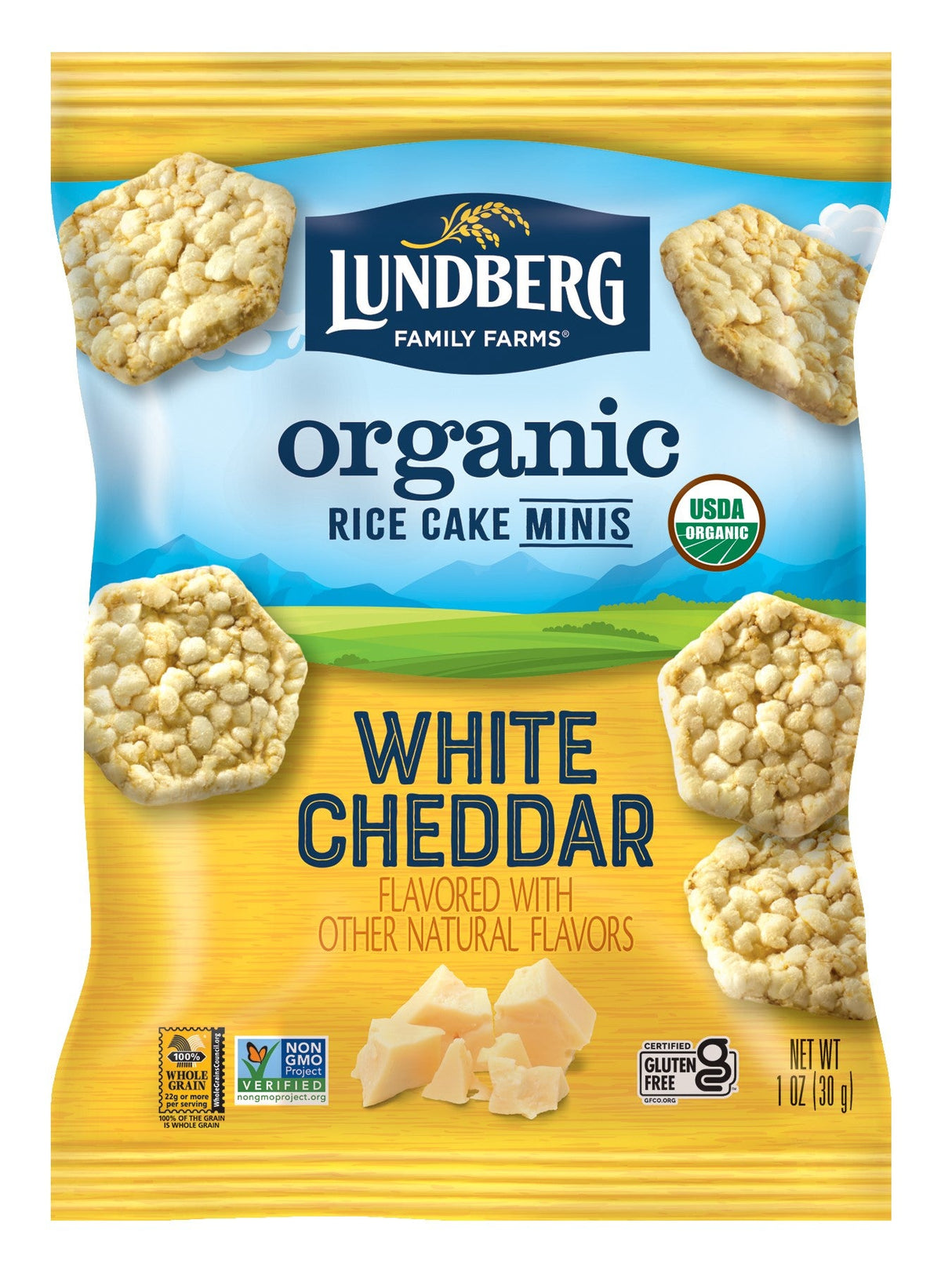 Rice Cakes, White Cheddar, Mini,24 - 1 OUNCE