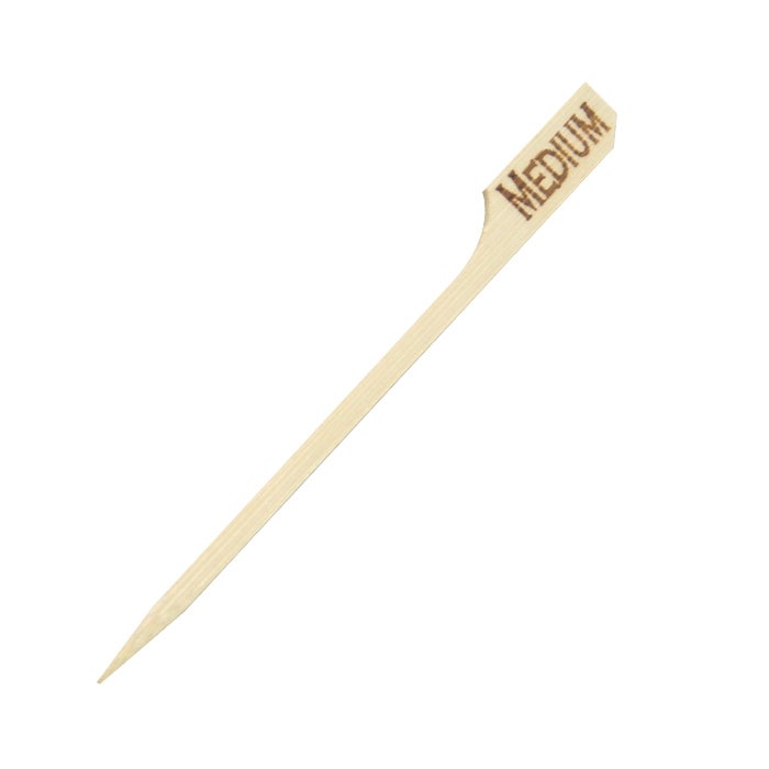 Steak Markers, Medium, Bamboo,10 - 50 COUNT