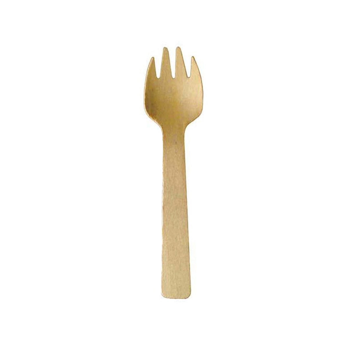 Sporks, Wood, 4.10 Inch, Mini,30 - 100 COUNT