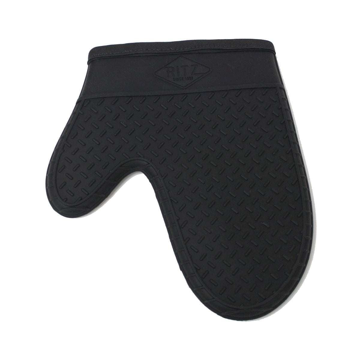 Mitt, Oven, Black, 10 Inch, Silicone,1 - 1 EACH