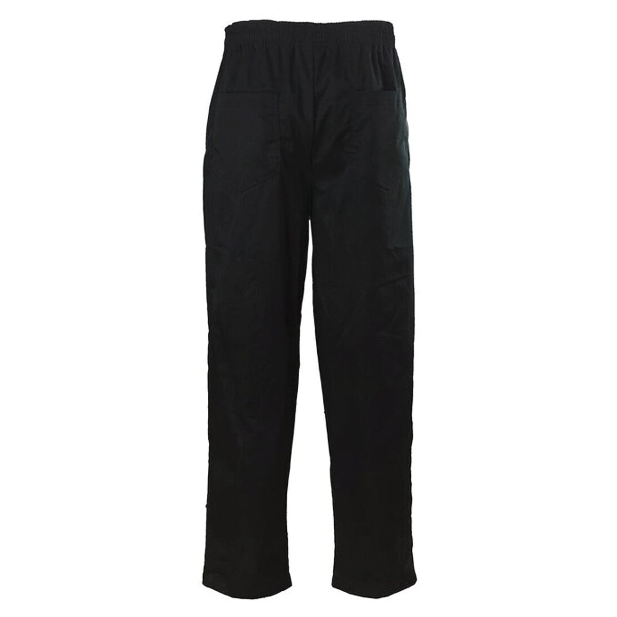 Pants, Chef, Black, X-Large, Poly/Cotton Blend, Baggy,1 - 1 EACH