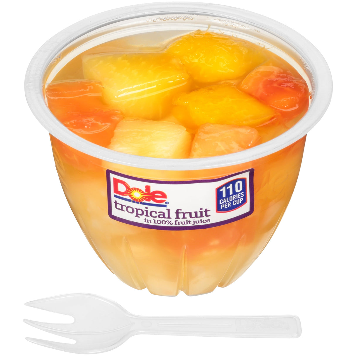 Tropical Fruit, in Juice, Plastic Cups, Shelf-Stable,12 - 7 OUNCE