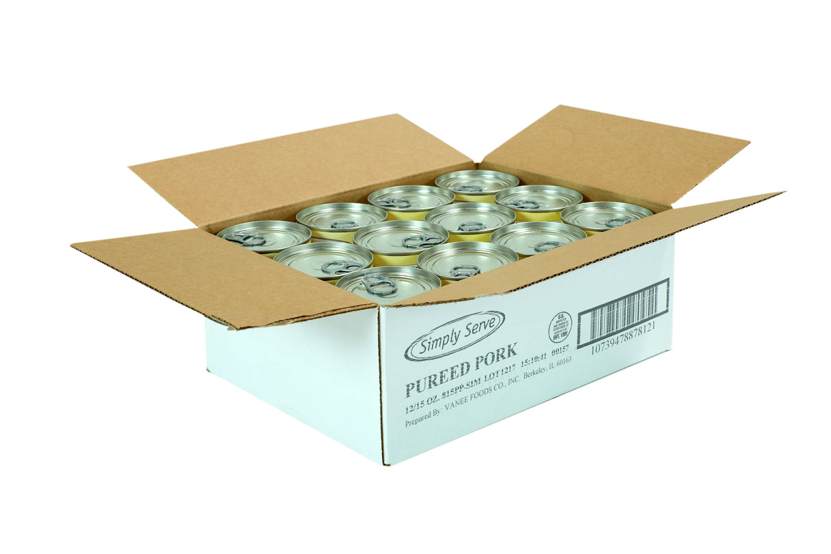 Puree, Pork, with Broth,12 - 15 OUNCE
