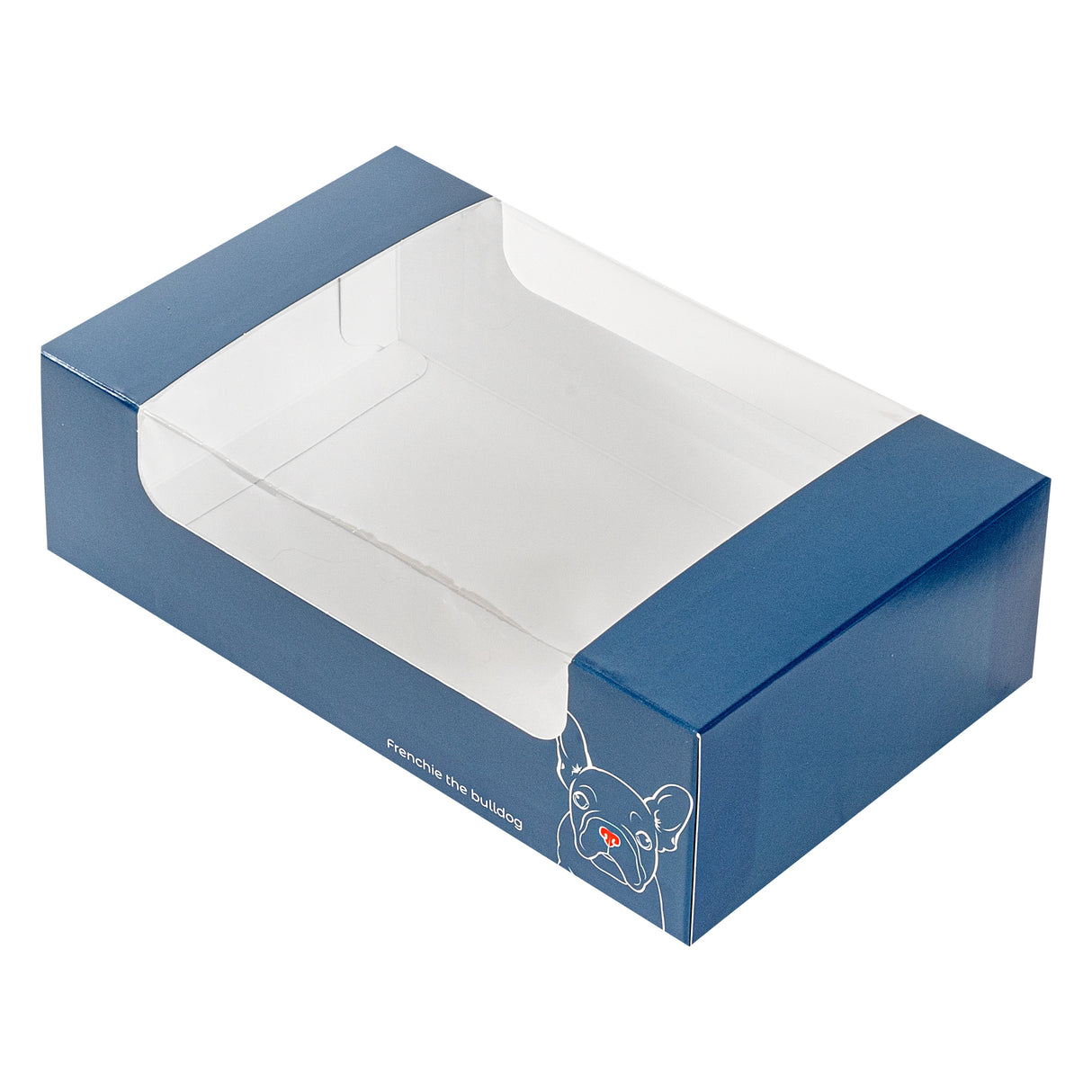 Boxes, Pastry & Cake, Pastry Tek 7.75 x 4.75 x 2.25 Inch, Paper, Frenchie, with Window,100 - 1 EACH
