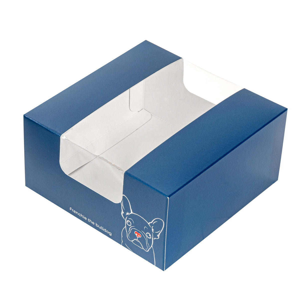 Boxes, Pastry & Cake, Pastry Tek 6.25 x 6.25 x 3.25 Inch, Paper, Frenchie, with Window,100 - 1 EACH