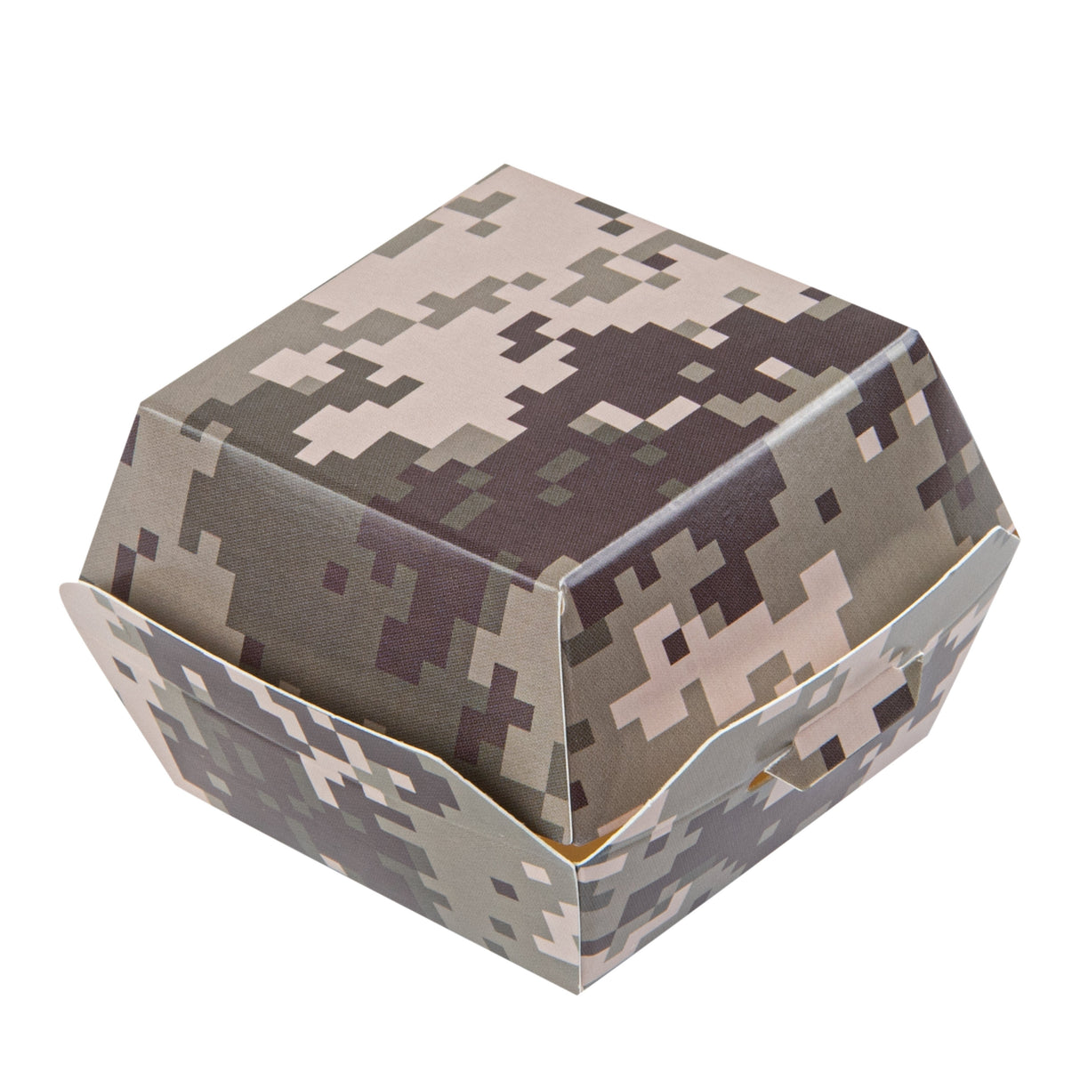 Boxes, Slider, 2.50 x 2.50 x 2 Inch, Paper, Camouflage,100 - 1 EACH