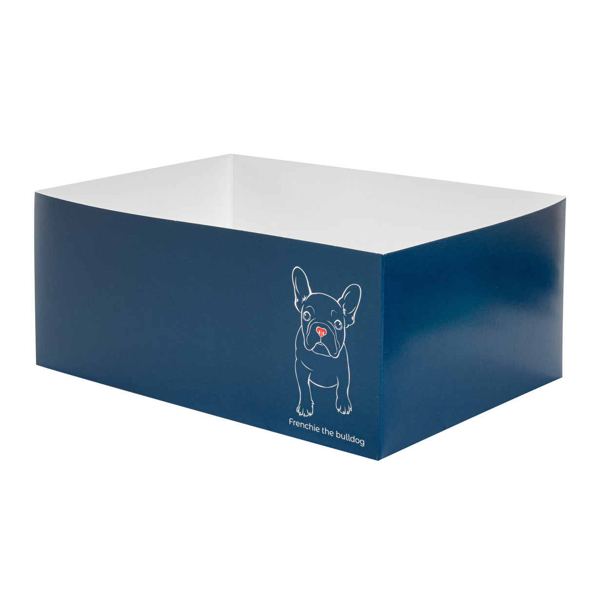 Trays, Sandwich & Burger, 8.50 x 6 x 3.50 Inch, Paper, Frenchie, Rectangular,100 - 1 EACH