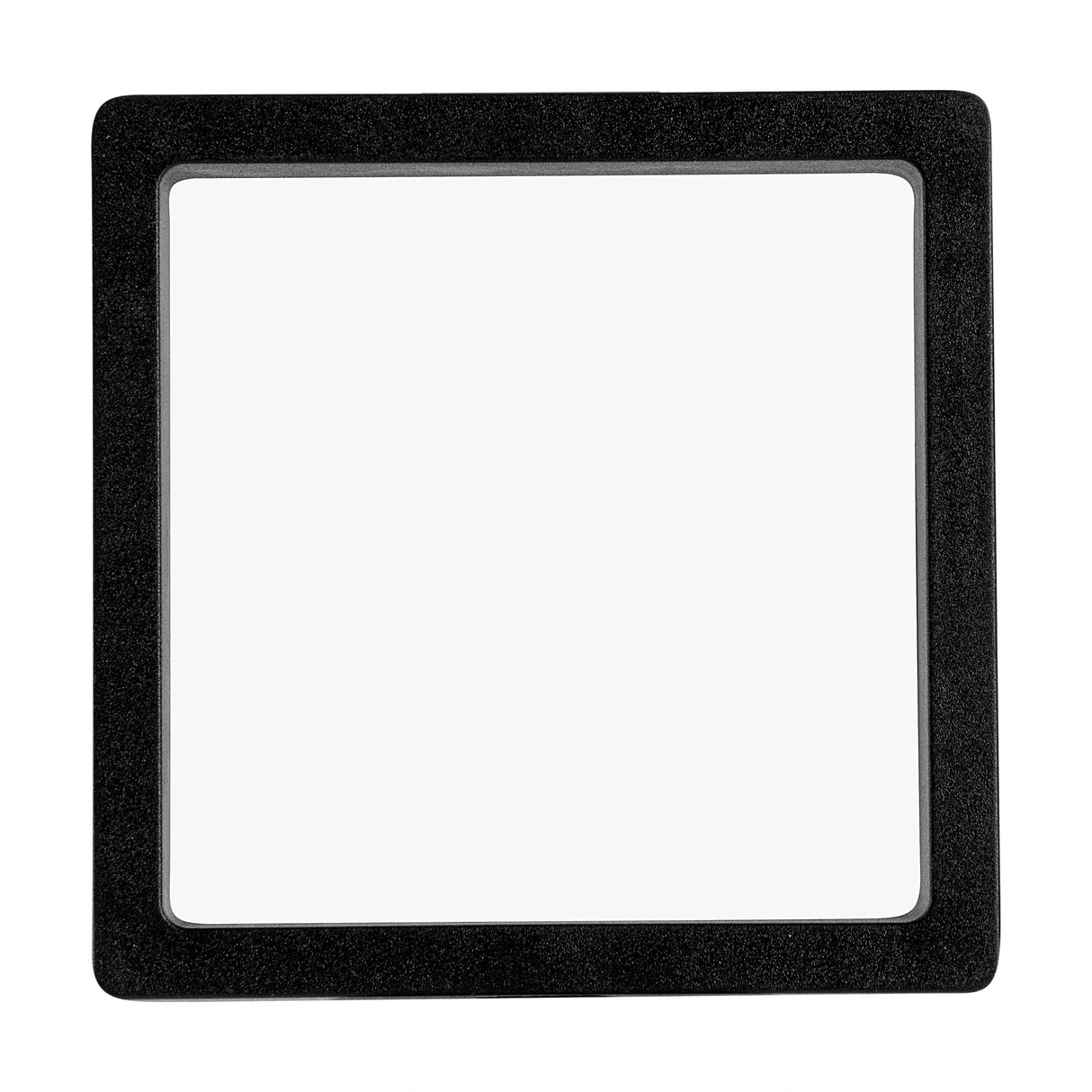 Cases, Display, Display Tek, 3D Floating, Plastic, Black Frame, 3.50 x 3.50 x 0.75 Inch, Square,10 - 1 EACH