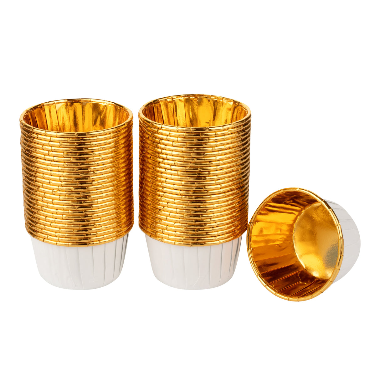 Cups, Baking, Panificio 3.50 Ounce, Foil Paper, White,500 - 1 EACH