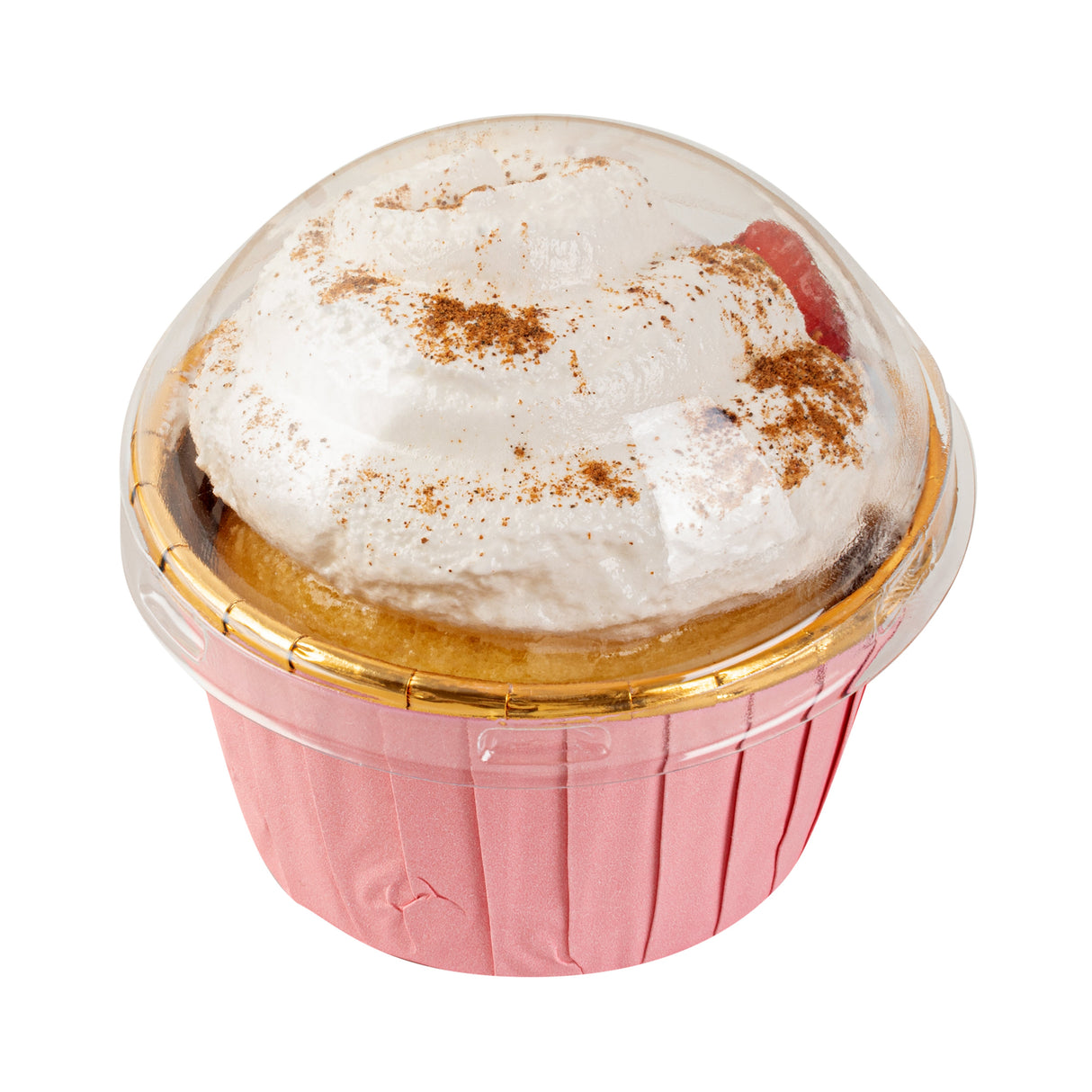 Lids, Dome, Plastic, Clear, 2.75 x 2.75 x 1.25 Inch, for 3.50 Ounce Baking Cups,500 - 1 EACH