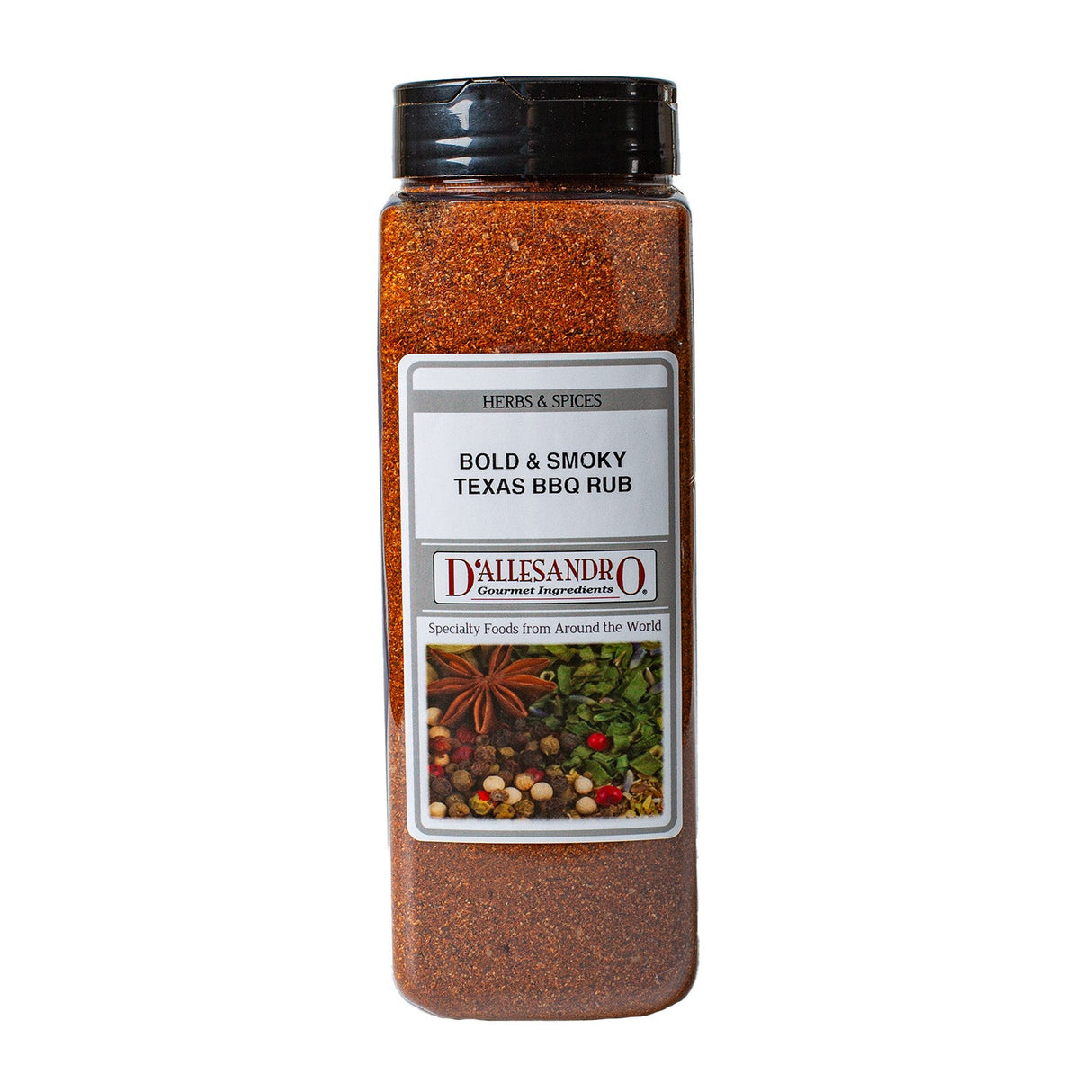 Seasoning Rub, Barbecue, Texas, Bold & Smoky,6 - 22 OUNCE