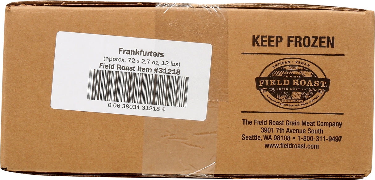 Franks, Plant-Based, Classic Smoked, 2.7 Ounce,9 - 8 COUNT