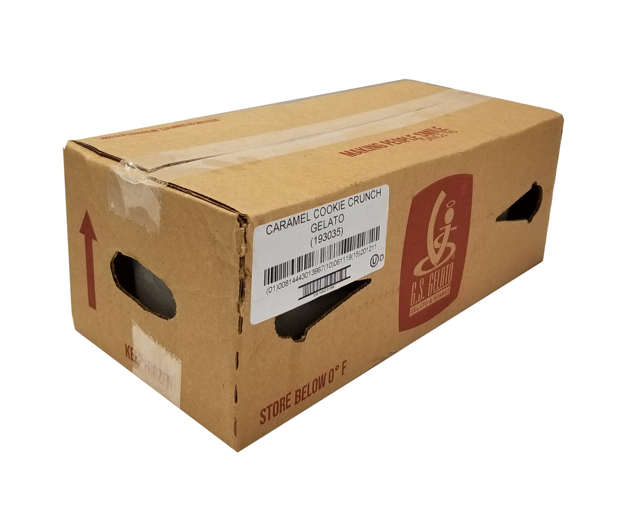 Gelato, Caramel Cookie Crunch,1 - 146 FLUID