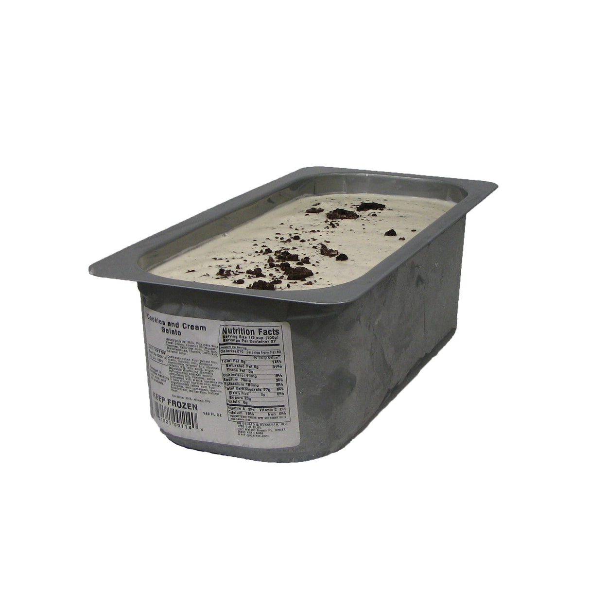 Gelato, Cookies & Cream,2 - 143 FLUID