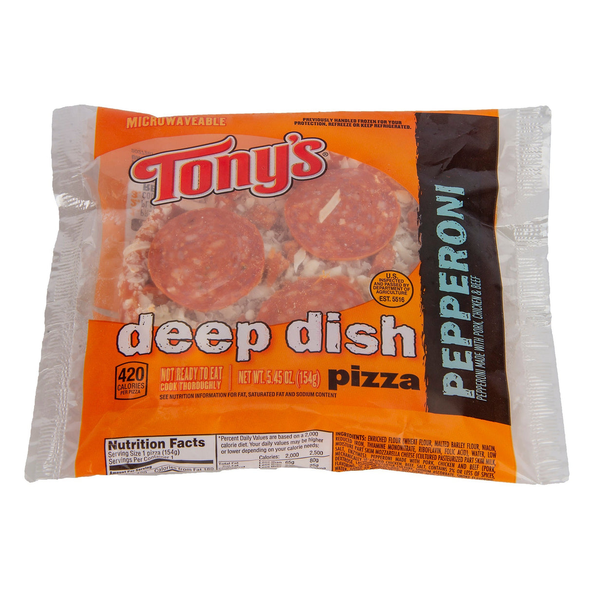 Pizza, Deep Dish, Pepperoni, Individually-Wrapped,24 - 1 COUNT