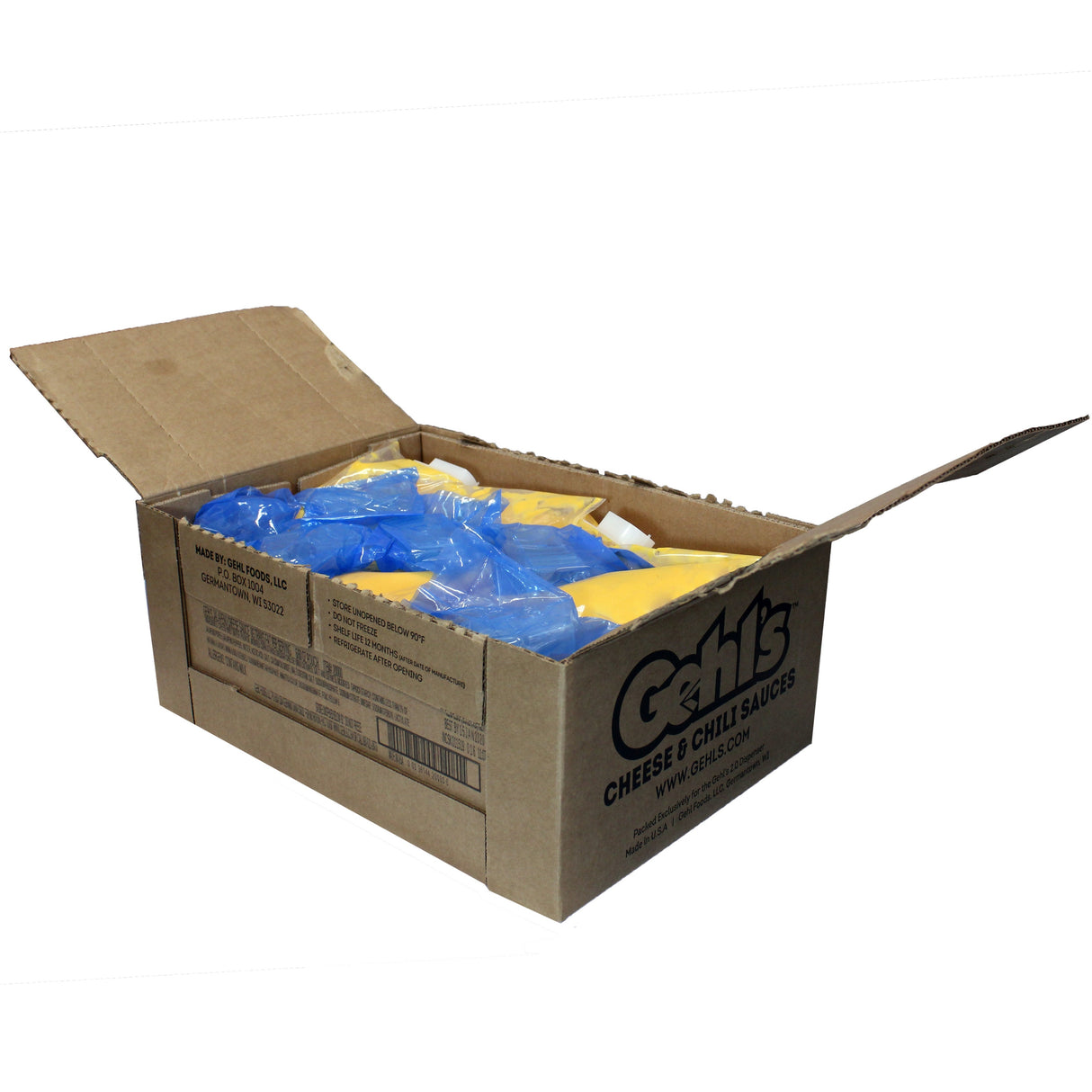 Sauce, Cheese, Premium Sharp Cheddar, Dispenser Bag,6 - 60 OUNCE