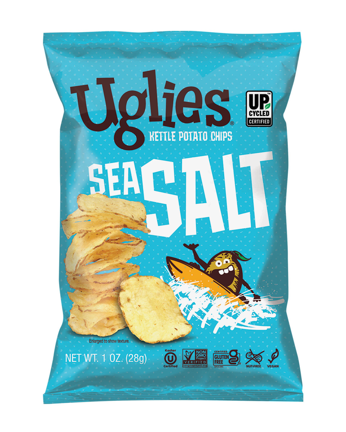 Chips, Potato, Kettle-Cooked, Sea Salt,32 - 1 OUNCE