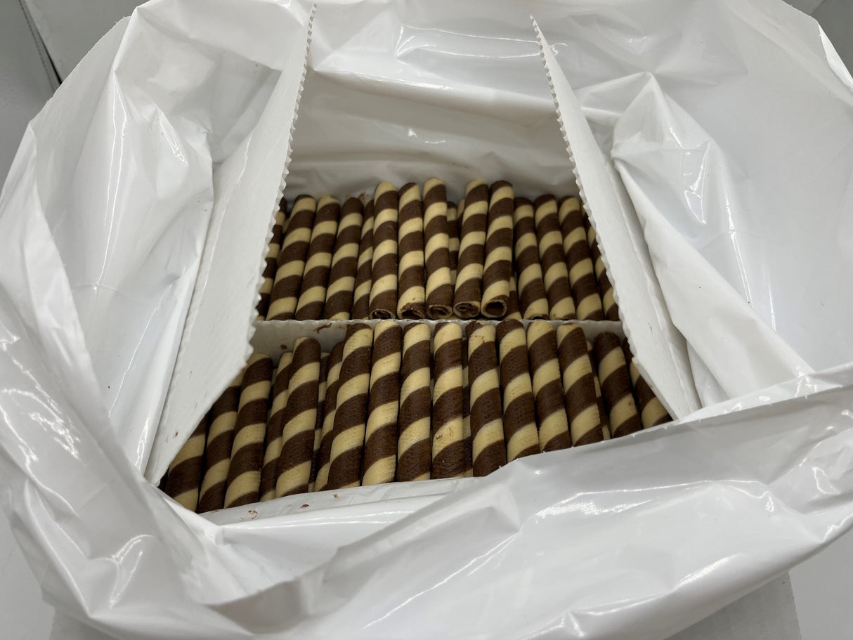 Cookies, Rolled Wafer, Hazelnut-Filled,2 - 245 COUNT