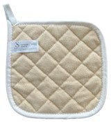 Holders, Pot, 8 x 8 Inch, Terry Cloth, Almond,12 - 1 EACH