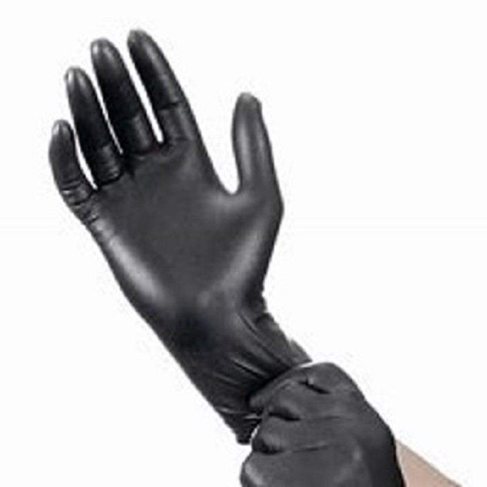Gloves, Nitrile, Extra Large, Black,10 - 100 COUNT