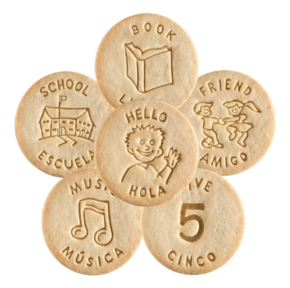 Crackers, Sweet, English & Spanish, Shelf-Stable, Single-Serve,120 - 1 OUNCE