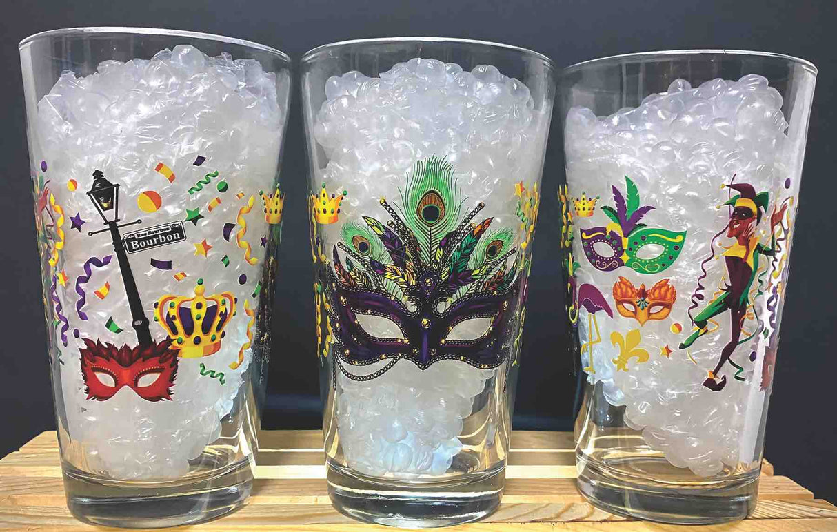 Glasses, Mixing, Mardi Gras 16 Ounce,24 - 1 EACH