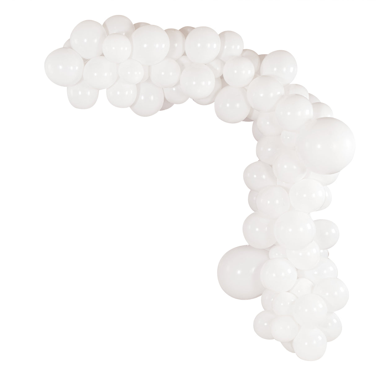 Balloon Kit, Arch & Garland, Balloonify 105 Piece, White,1 - 1 EACH