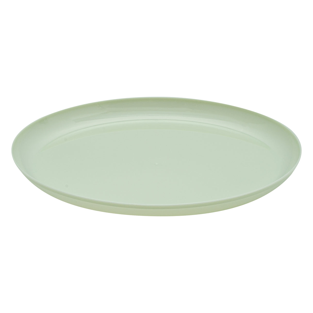Plates, Moderna 6.25 x 6.25 x 0.50 Inch, Plastic, Mint Green, Round,40 - 1 EACH