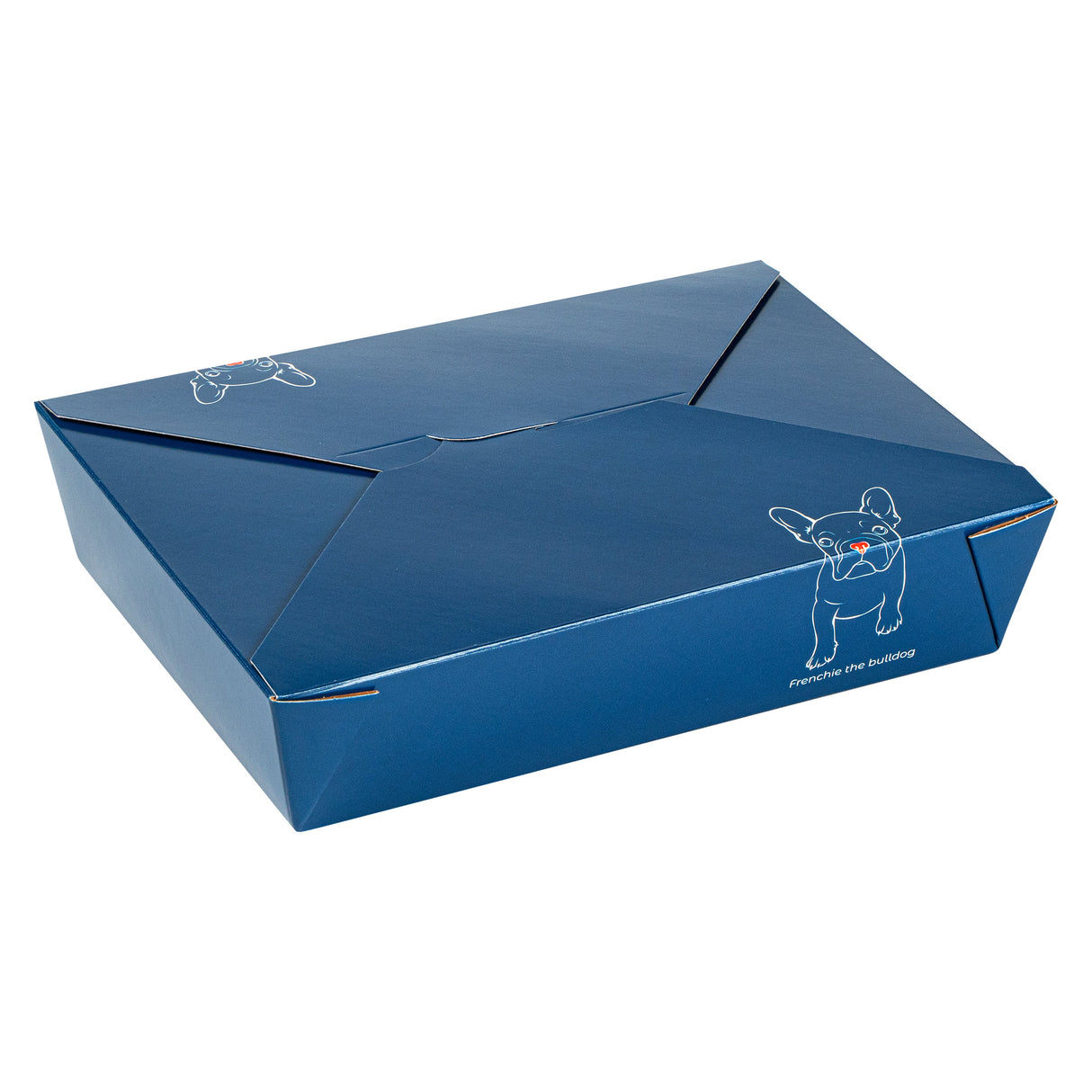 Containers, Take-Out, 49 Ounce, Paper, Frenchie, 8.50 x 6.25 x 2 Inch, Rectangular, #2,50 - 1 EACH