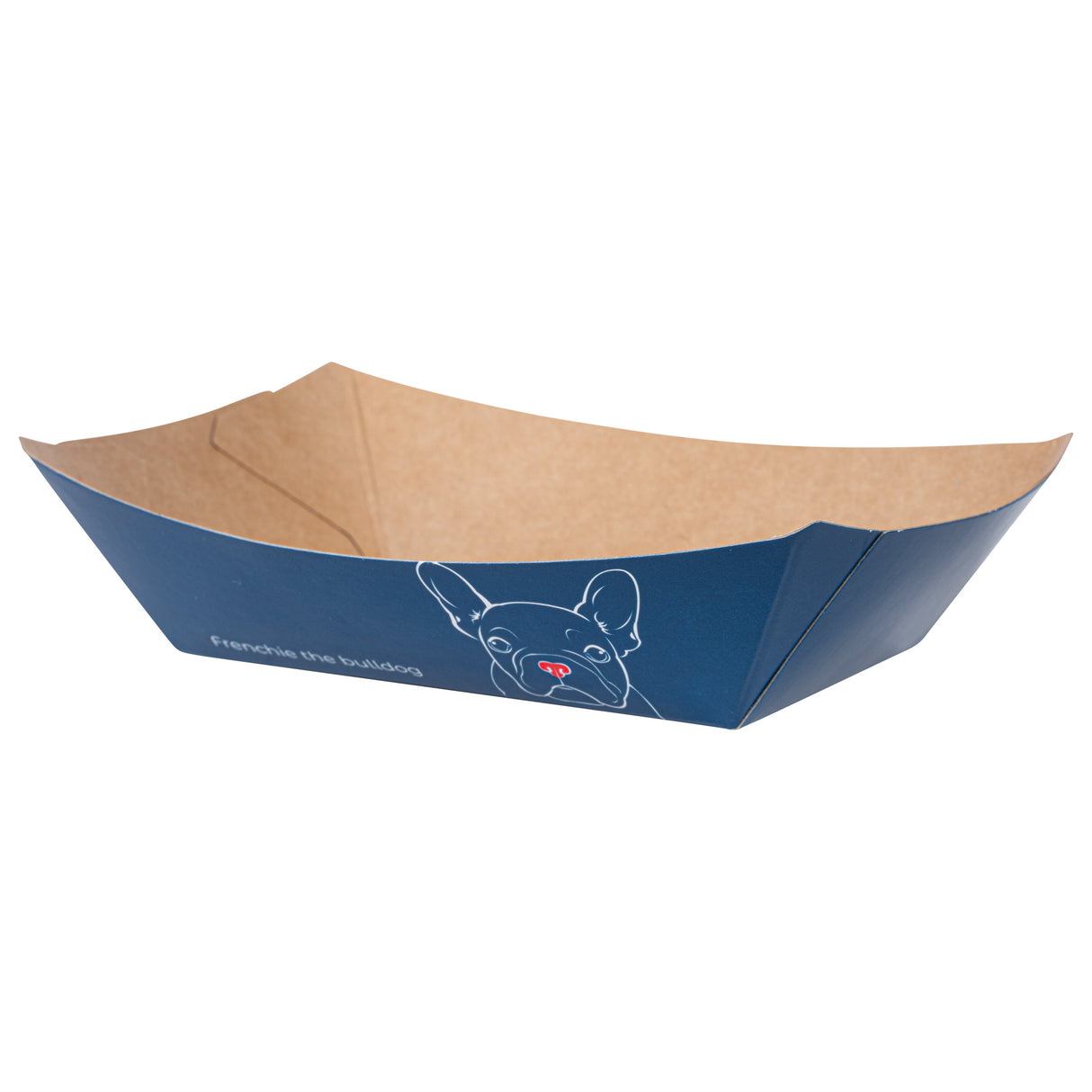 Boats, 4 Ounce, Paper, Frenchie, 3 x 2 x 1 Inch, #25,50 - 1 EACH