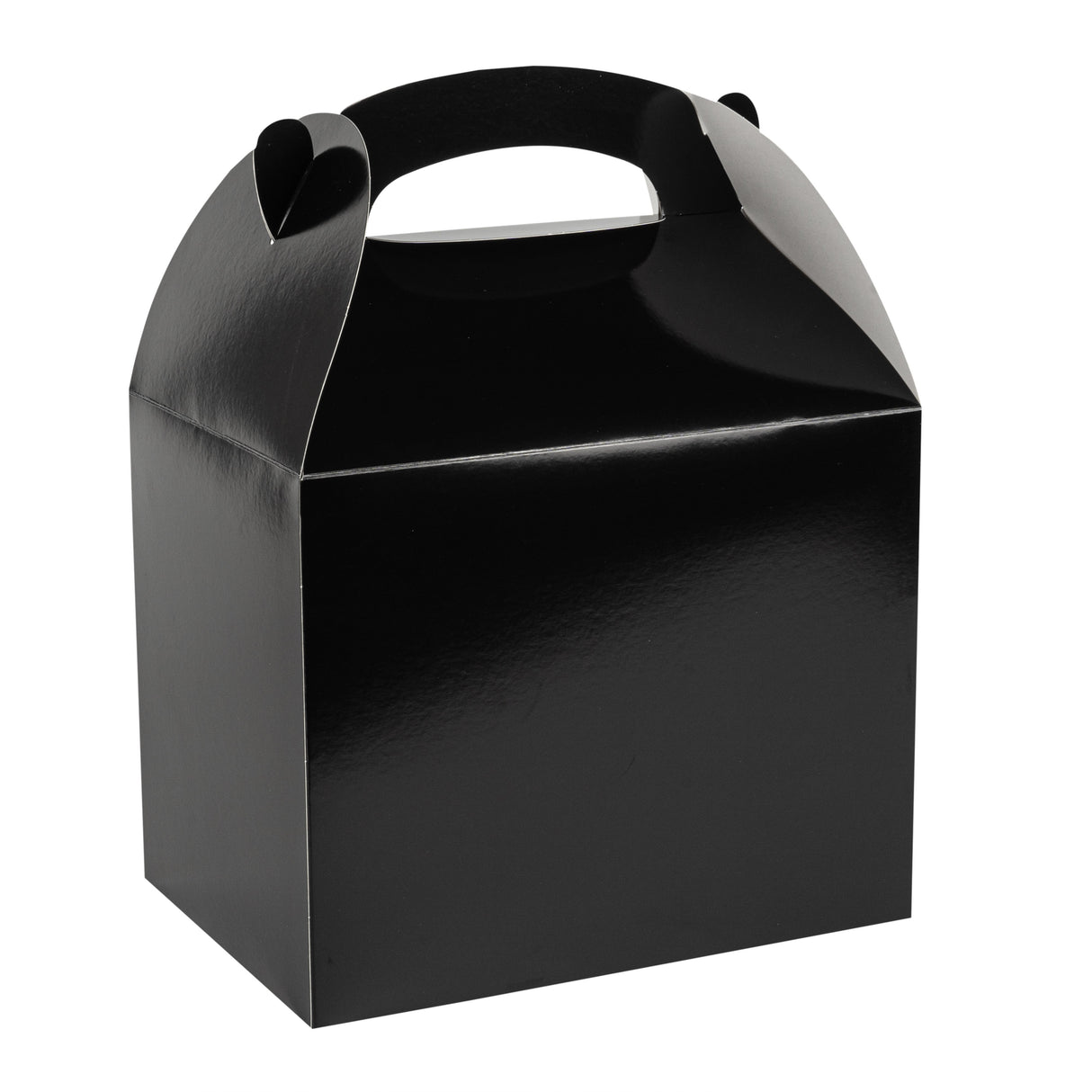 Boxes, Gable & Lunch, Bio Tek 10 x 7 x 8 Inch, Greaseproof Paper, Black,25 - 1 EACH