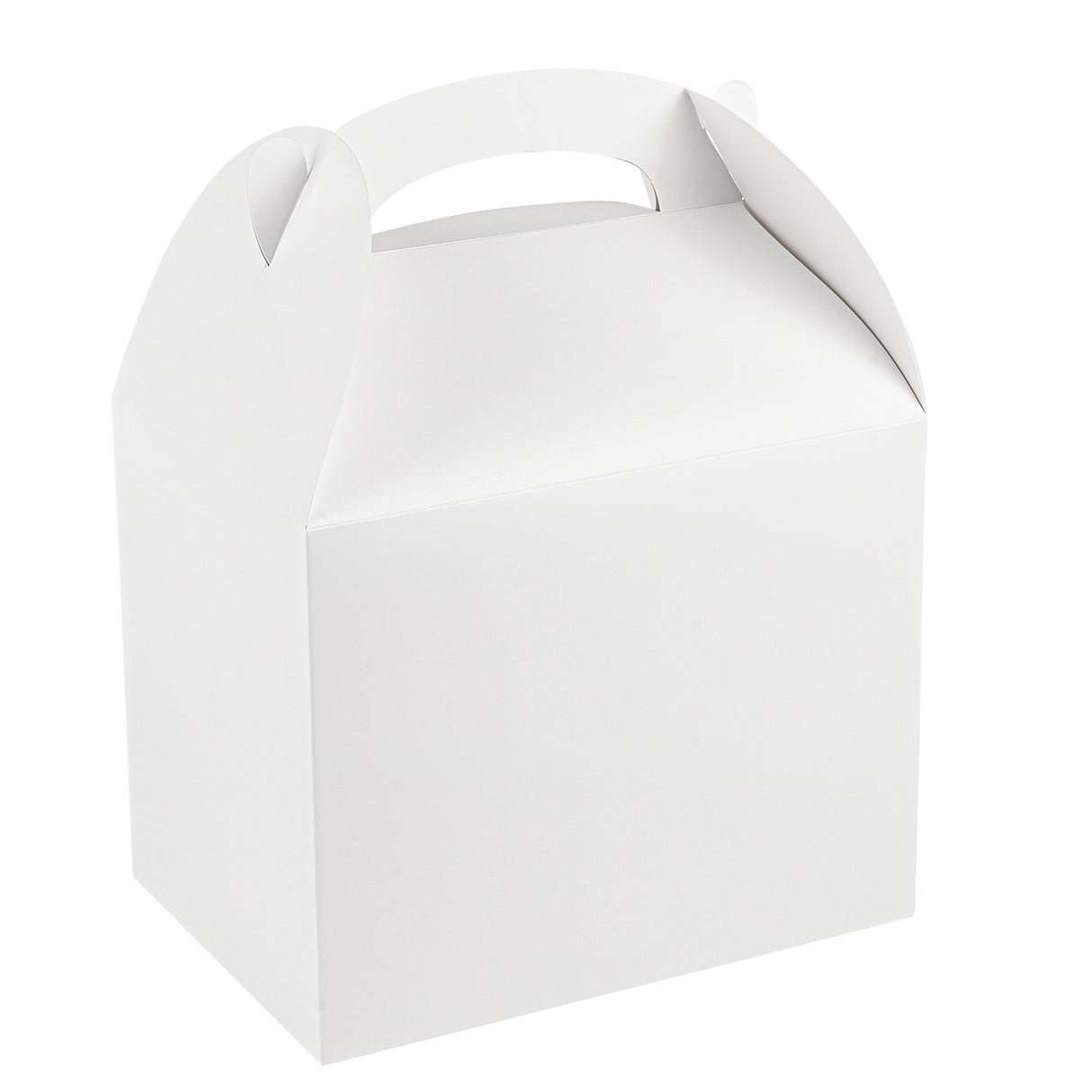 Boxes, Gable & Lunch, Bio Tek 10 x 7 x 8 Inch, Greaseproof Paper, White,25 - 1 EACH