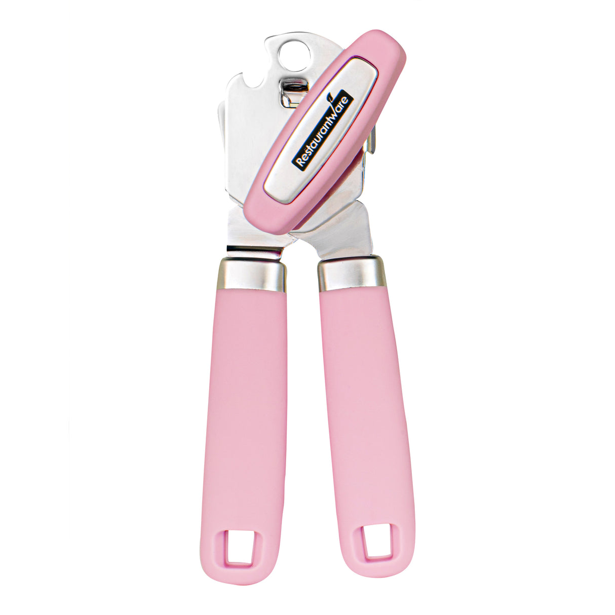 Can Opener, Manual, Comfy Grip, Stainless Steel, Pink, 7.75 x 2 x 2.25 Inch,1 - 1 EACH