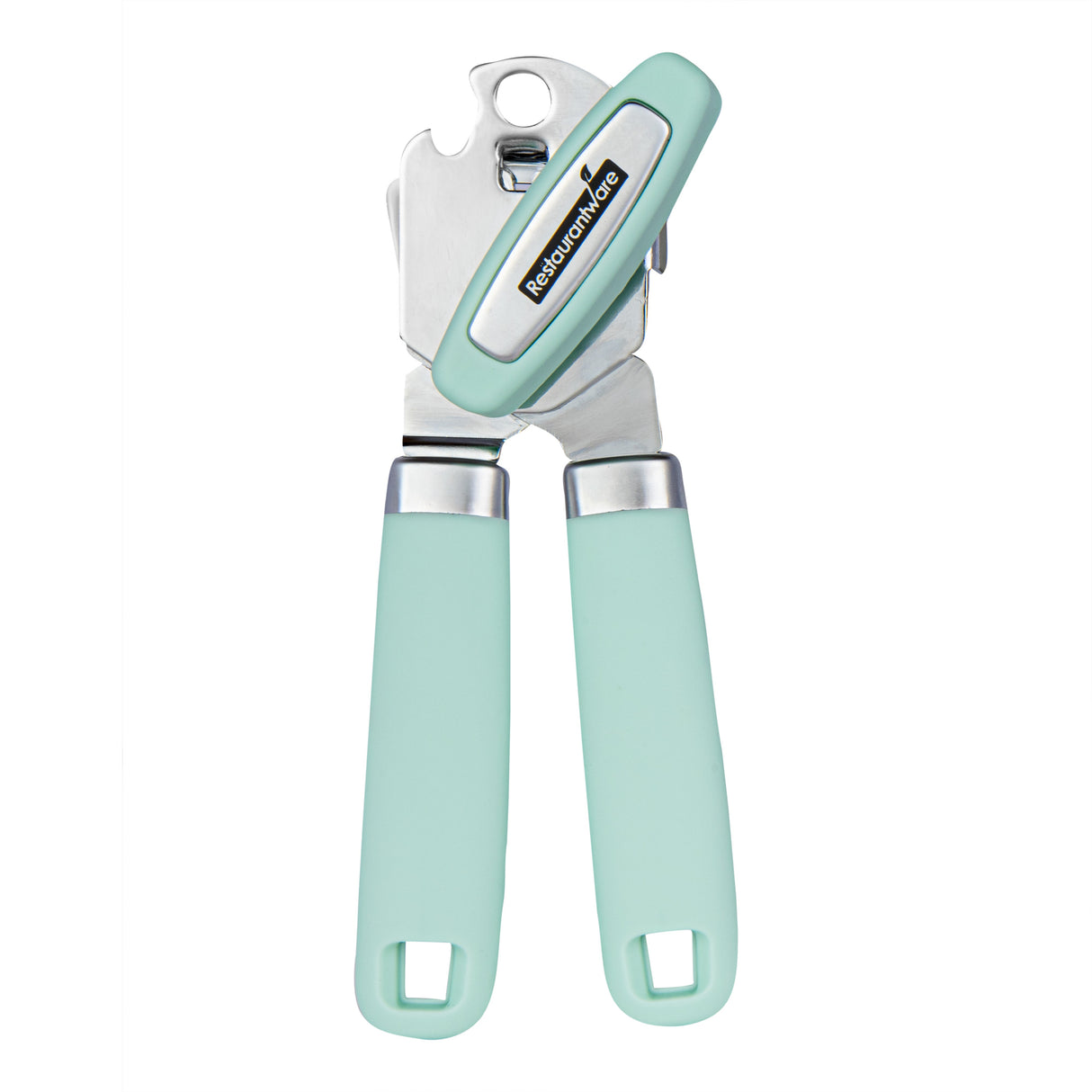 Can Opener, Manual, Comfy Grip, Stainless Steel, Mint Green, 7.75 x 2 x 2.25 Inch,1 - 1 EACH