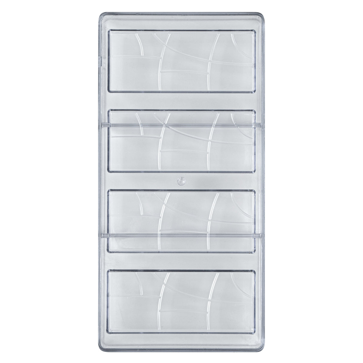 Molds, Chocolate Bar, Pastry Tek 4-Compartment, Polycarbonate,1 - 1 EACH