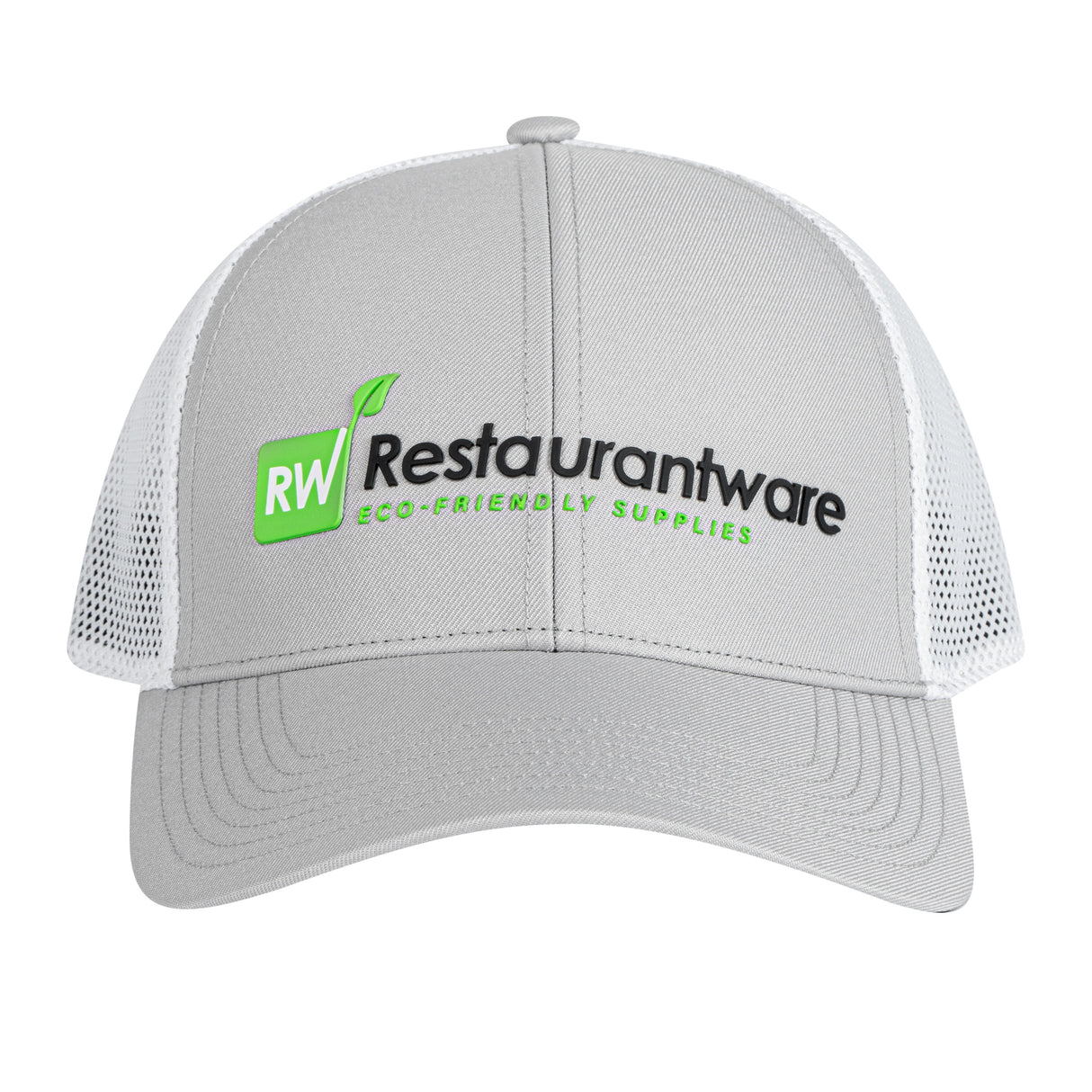 Hats, Trucker Snapback, RW Threads, Gray & White,1 - 1 EACH