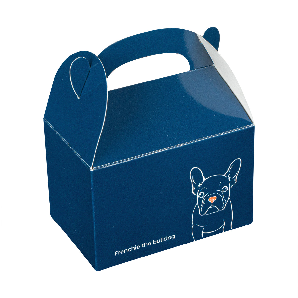 Boxes, Gable & Lunch, Bio Tek 4 x 2.50 x 2.50 Inch, Paper, Frenchie,4 - 25 COUNT