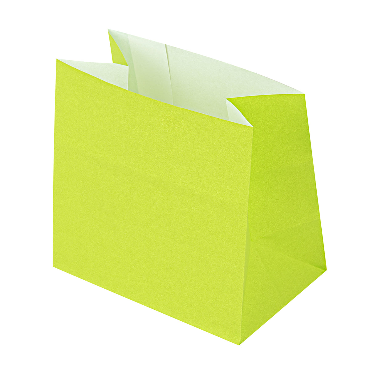 Bags, Snack, Bag Tek 3.75 x 2.25 x 3.75 Inch, Paper, Eco Green, Small,100 - 1 EACH