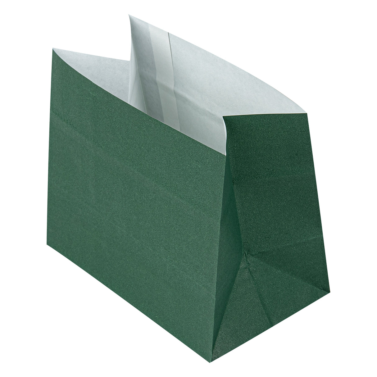 Bags, Snack, Bag Tek 4.25 x 2.50 x 3.75 Inch, Paper, Forest Green, Large,100 - 1 EACH