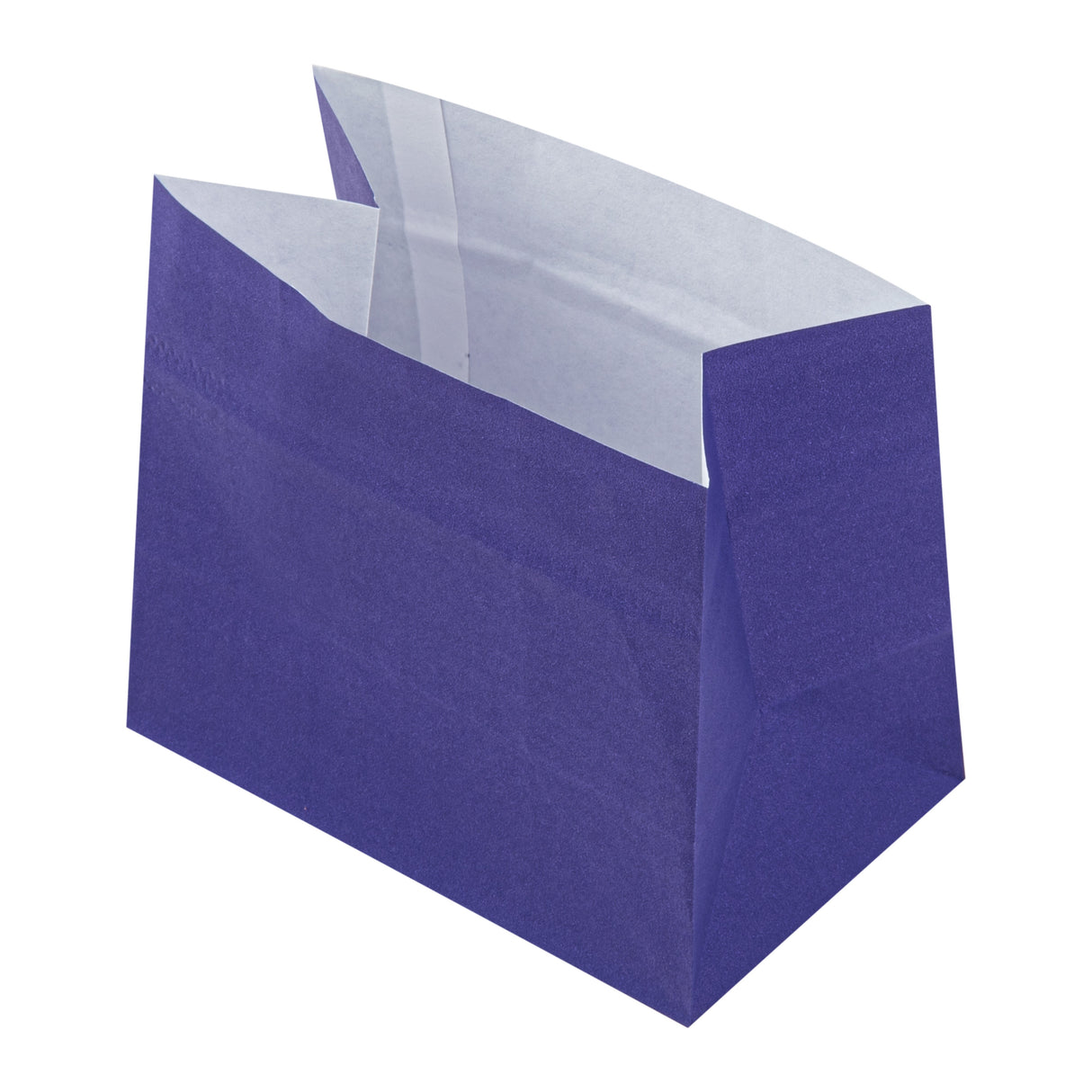 Bags, Snack, Bag Tek 4.25 x 2.50 x 3.75 Inch, Paper, Purple, Large,100 - 1 EACH