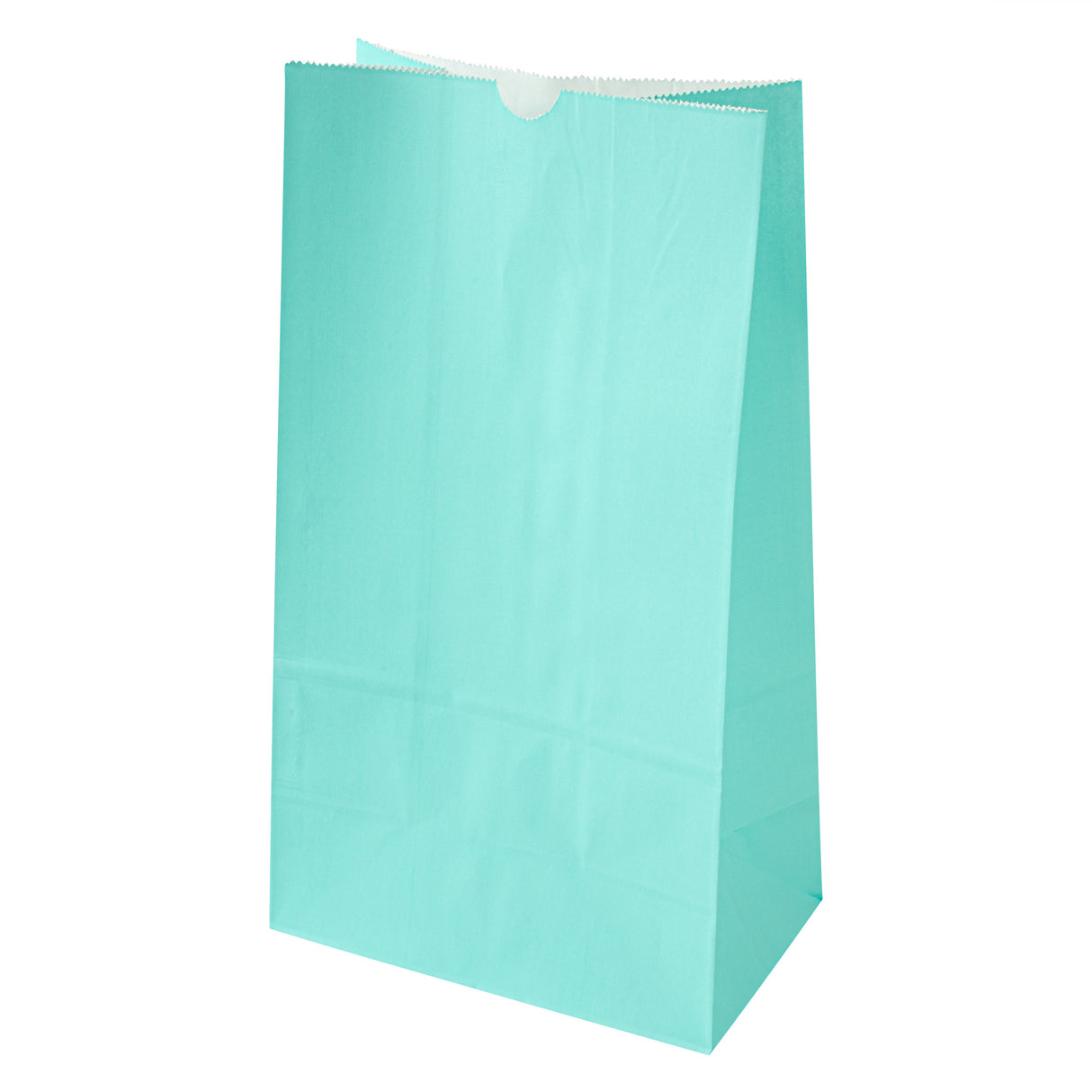 Bags, Bag Tek 7 x 4.25 x 12.50 Inch, Paper, Turquoise, 12 Pound,100 - 1 EACH
