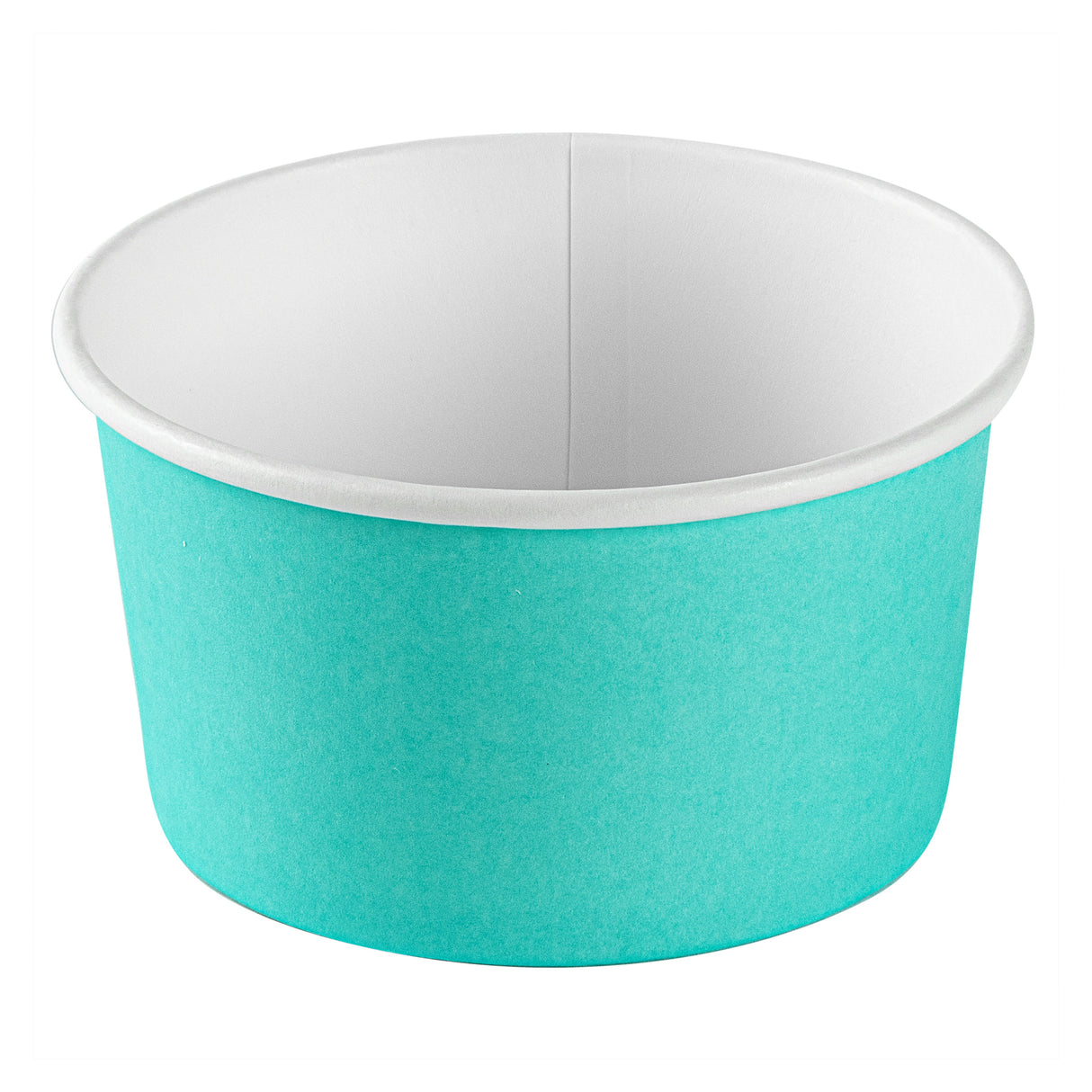Cups, To-Go, Coppetta 8 Ounce, Paper, Turquoise, 3.75 x 3.75 x 2.25 Inch, Round,4 - 50 COUNT