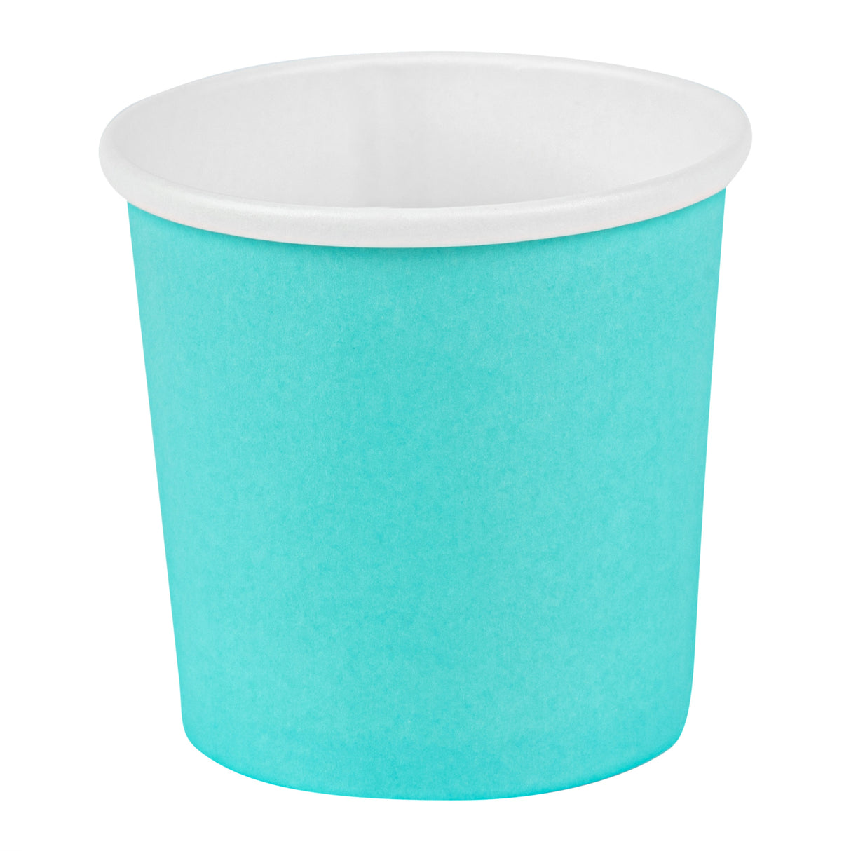 Containers, Soup, Bio Tek 12 Ounce, Paper, Turquoise, 3.50 x 3.50 x 3.50 Inch, Round,8 - 25 COUNT