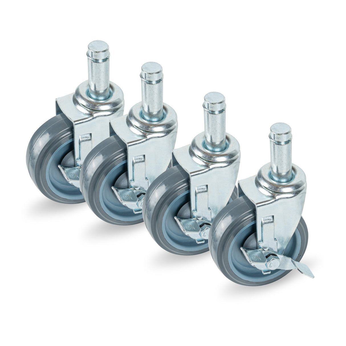 Casters, Stem, RW Base, 5 Inch, for Shelf Kit,4 - 1 EACH